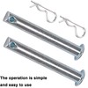 2 Pack Grill Lid Assembly Hardware Kit Compatible with Weber