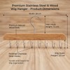 Hair Extension Holder for Hair Storing, Washing, Drying, Coloring, Styling,