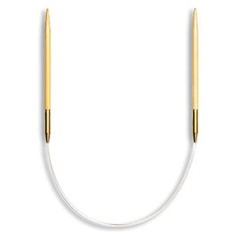 Seeknit Circular Knitting Needles, Bamboo, Beige, 30 cm x 4 mm