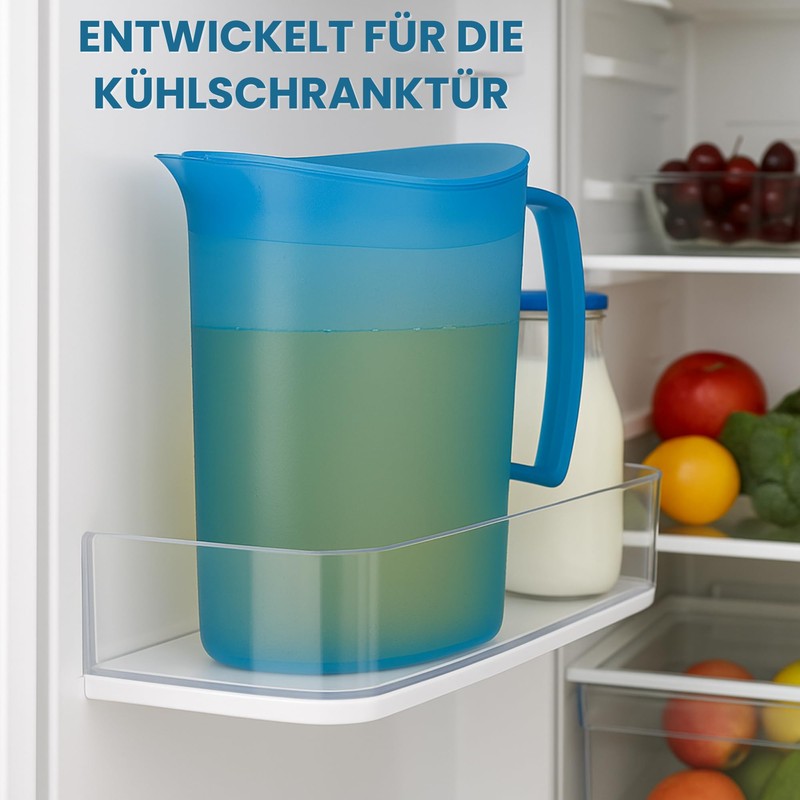 Premium Plastic Water Jug 2L BPA Free Multifunctional for Celebrations