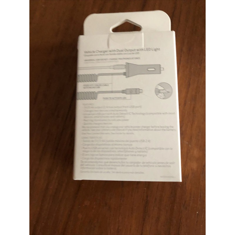 Verizon Verizon Vehicle Charger with Dual Output with LED light-Universa