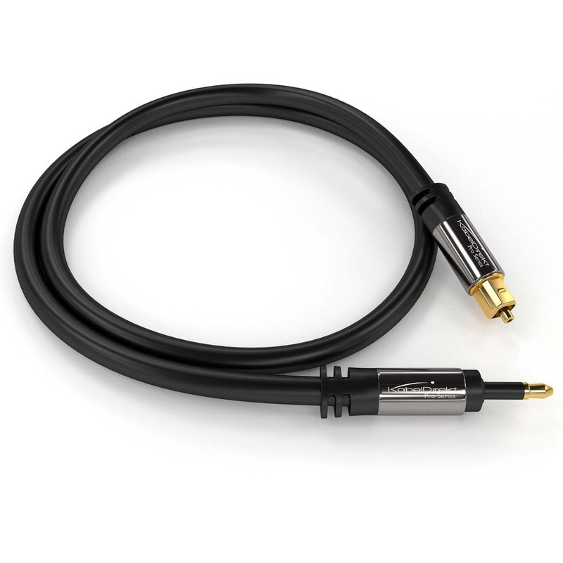 KabelDirekt Mini TOSLINK Audio Cable - 4m - White