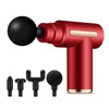 Electric Muscle Massager with 4 Heads Quite Portable Percussion Massager