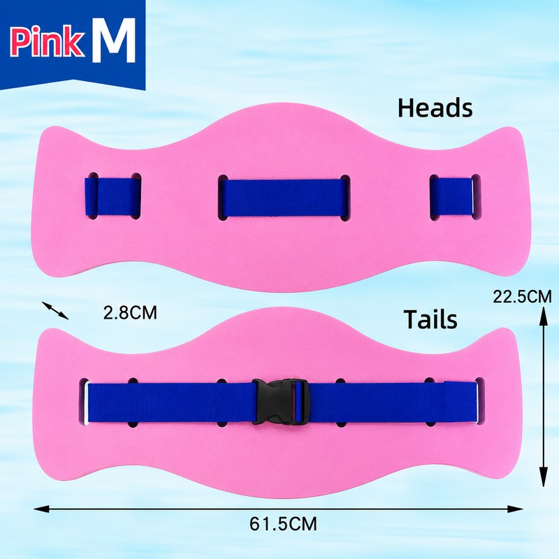 Adjustable Swim Back Float Belt for Training – EVA Buoyancy