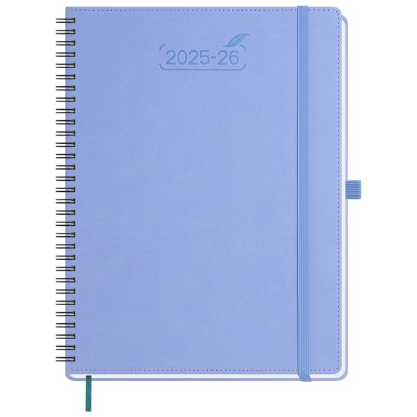 BEZEND Calendar 2025 2026 Weekly Planner A4, 18 Months July