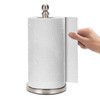 Fatizon Paper Towel Holder Stand,Sturdy Standing Paper Towel Holder Countertop,Paper
