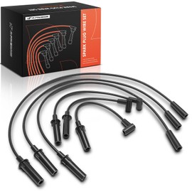 A-Premium 6PCS Spark Plug Wires Compatible with Jeep JK Series Wrangler 2007 2008 2009 2010 2011, 3.8L