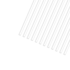 SAVITA 12pcs 12inch Acrylic Dowel Rods Round Rod Clear Plastic Sticks for DIY Projects