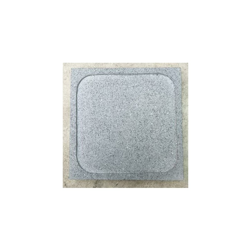 Volcanic Stone Cooking Slabs, 8 "x 8" recessed slabs, 1.5cm