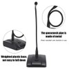 Desktop Gooseneck Microphone, Wired Conference Microphone Paging Microphone Talkback Microphone