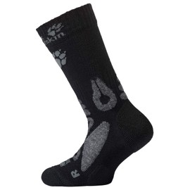 Jack Wolfskin Boys & Girls Kids Hiking Merino Classic Cut Socks