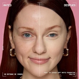 Nyx Professional Makeup, Make 'Em Wonder, Base de Maquillaje para Rostro, Acabado Mate y Resistente al agua con Fórmula Vegana, Tono Pale (Pálido Neut