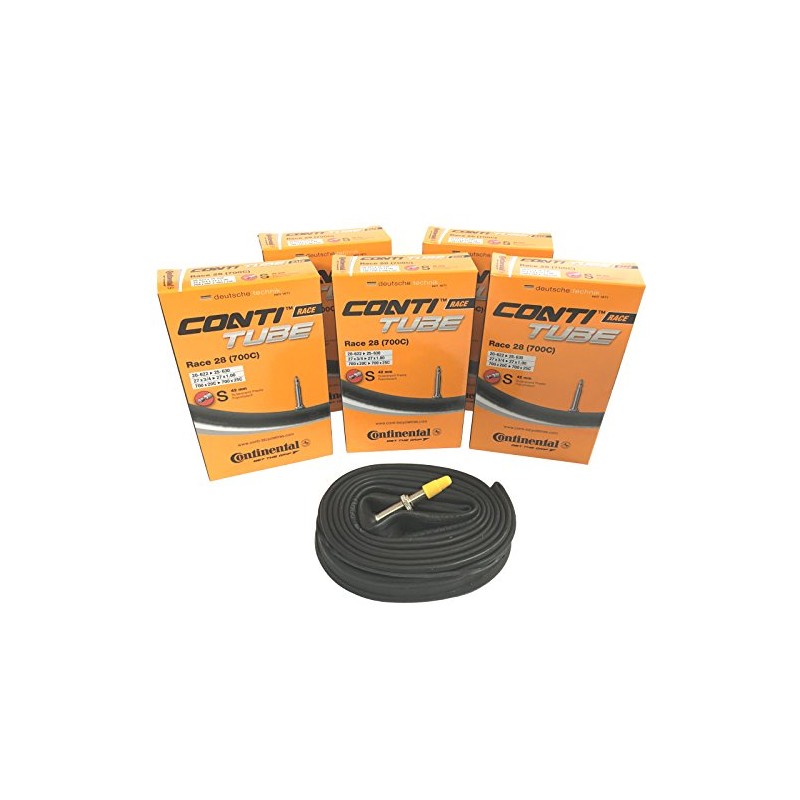 Continental Race Tubes Cycling Race 28 Inner Tube & adaptors,