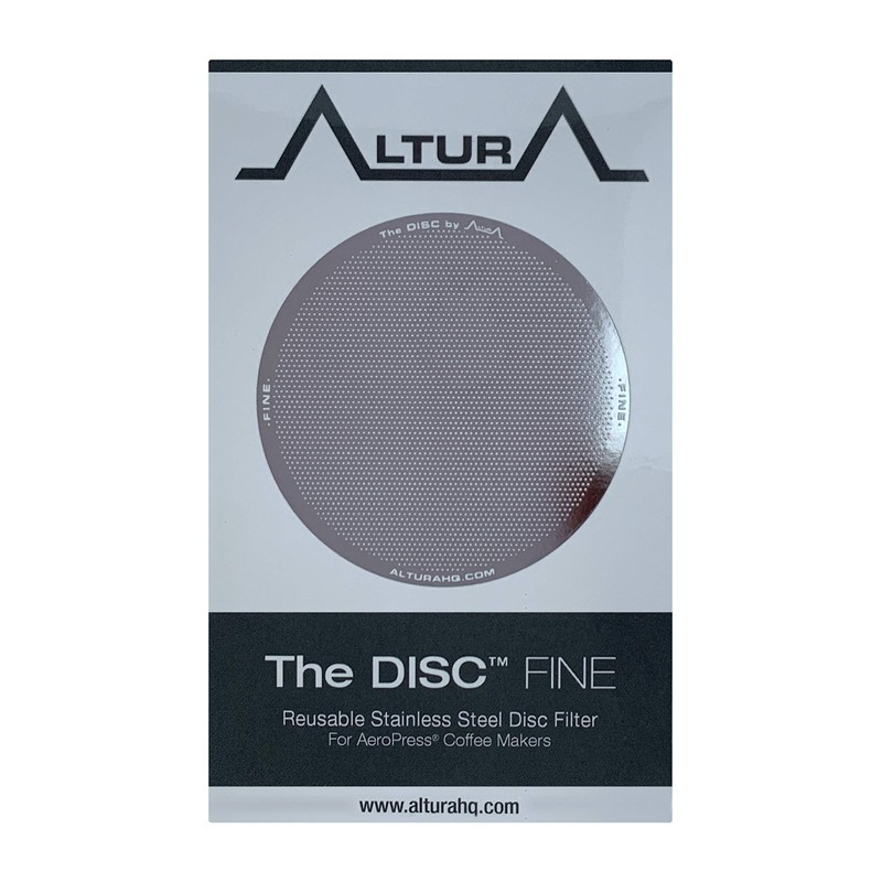 The DISC: FINE Premium Filter for AeroPress Coffee Makers by