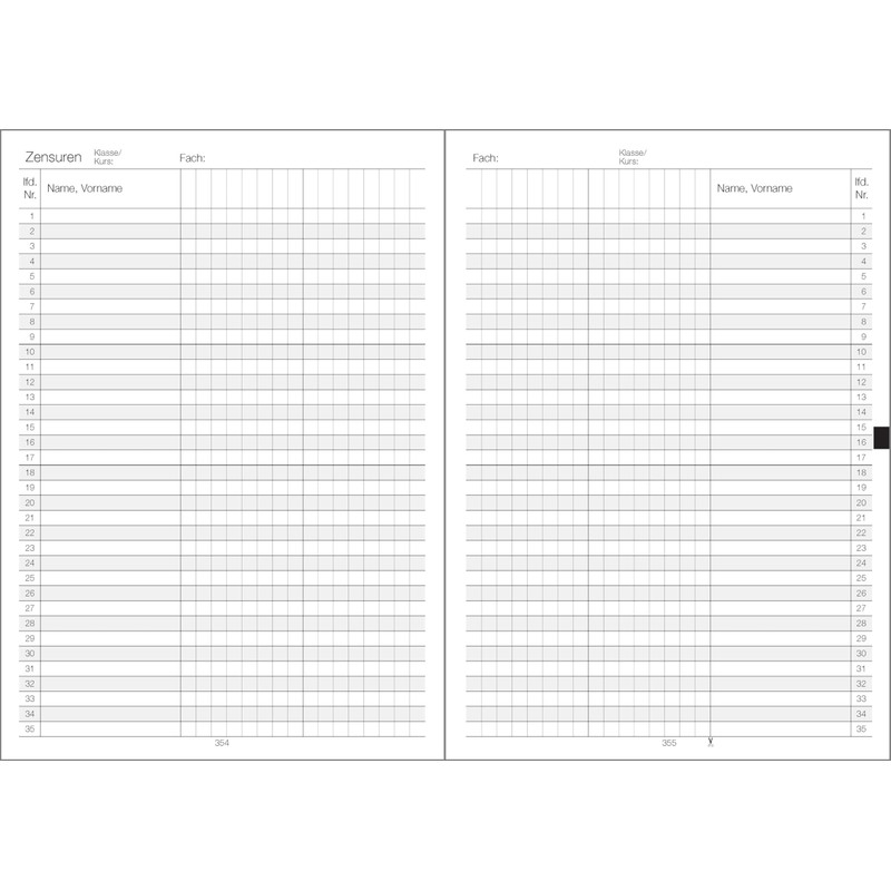 Set: F&L Teacher Organiser and Planning Book 2025/2026, DIN A5,