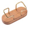 muso wood Business Card Holder Wooden Business Card Stand Made