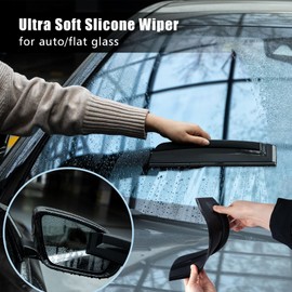 NEWISHTOOL Window Tint Kit Car Window Squeegee Water Blade Scraper Wrap Felt Tape Vinyl Wrap Squeegee Film Holding Magnets Gloves Guard Knife Cutter Professional Window Tint PPF Installation Tools