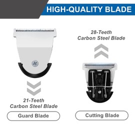Detachable Hair Clipper Replacement Blades #2111 Blade Compatible with Wahl Mag Trimmers 8841/8700 /8143- Fits Professional Barbers, 3Pack
