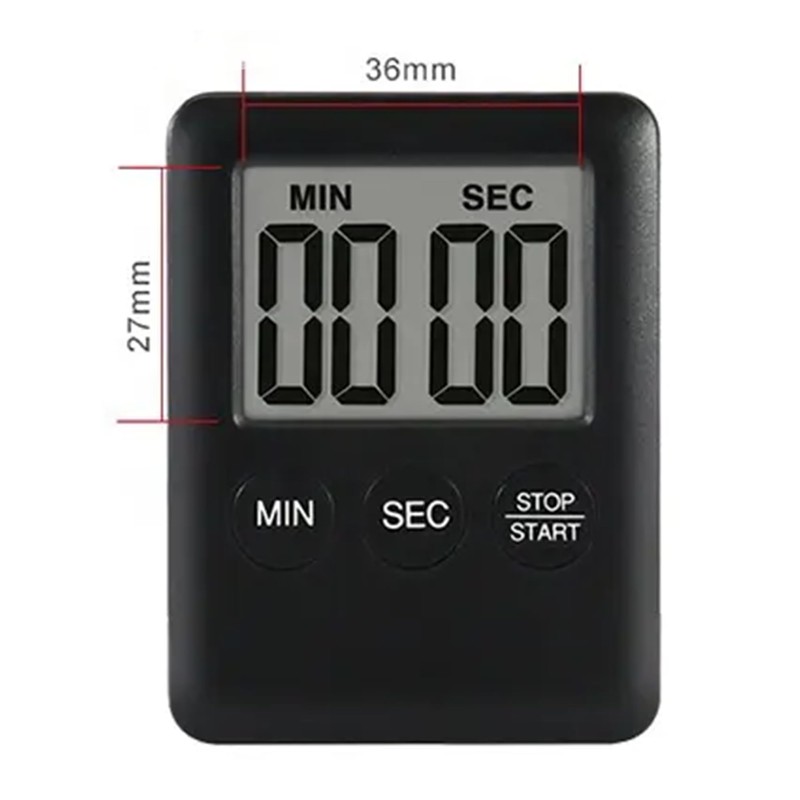 2 UR DOOR Mini Digital Kitchen Timer – Multi Function