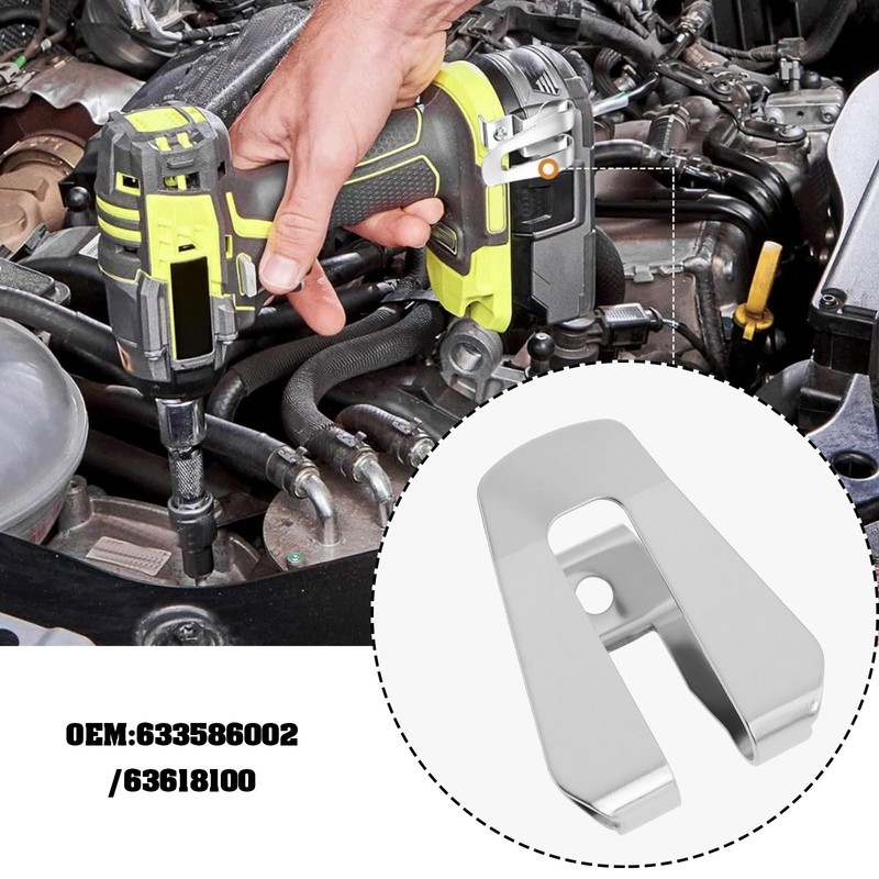 OTOTEC Pack of 20 Stainless Steel Belt Clip Replacement Part