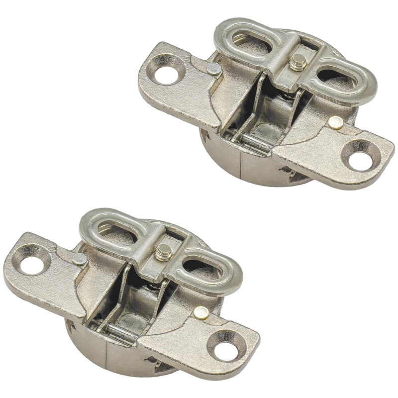 2 PCS Adjustable Cabinet Hinges – 97-Degree Rotating Axis Hidden