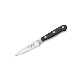 Wüsthof Classic Paring Knife, 3.5-Inch, Serrated