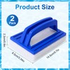 Pack of 2 Pool Sponge Brushes, Pool Cleaning Hand Scrubber,