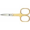 NIPPES No. 855 Gold-Plated Nail Scissors