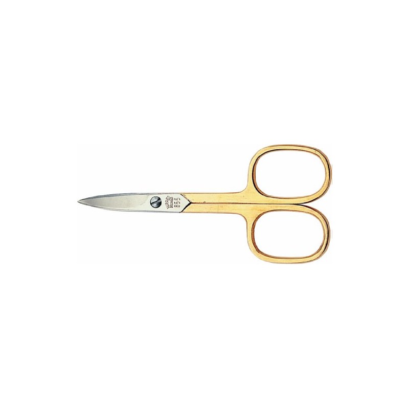 NIPPES No. 855 Gold-Plated Nail Scissors