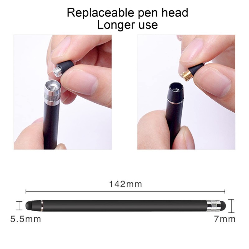 Lamkrtlp Stylus Pens for Touch Screens, 2 Pack Touchscreen Pen
