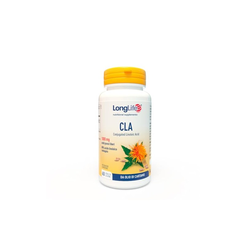 LongLife® CLA | Integratore di acido linoleico coniugato titolato all’80%