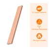 uxcell Copper Flat Bar, 1/4" Thickness x 25/32" Width x