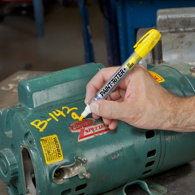 LACO Markal 96961 Proline HP Industrial Marker, Yellow