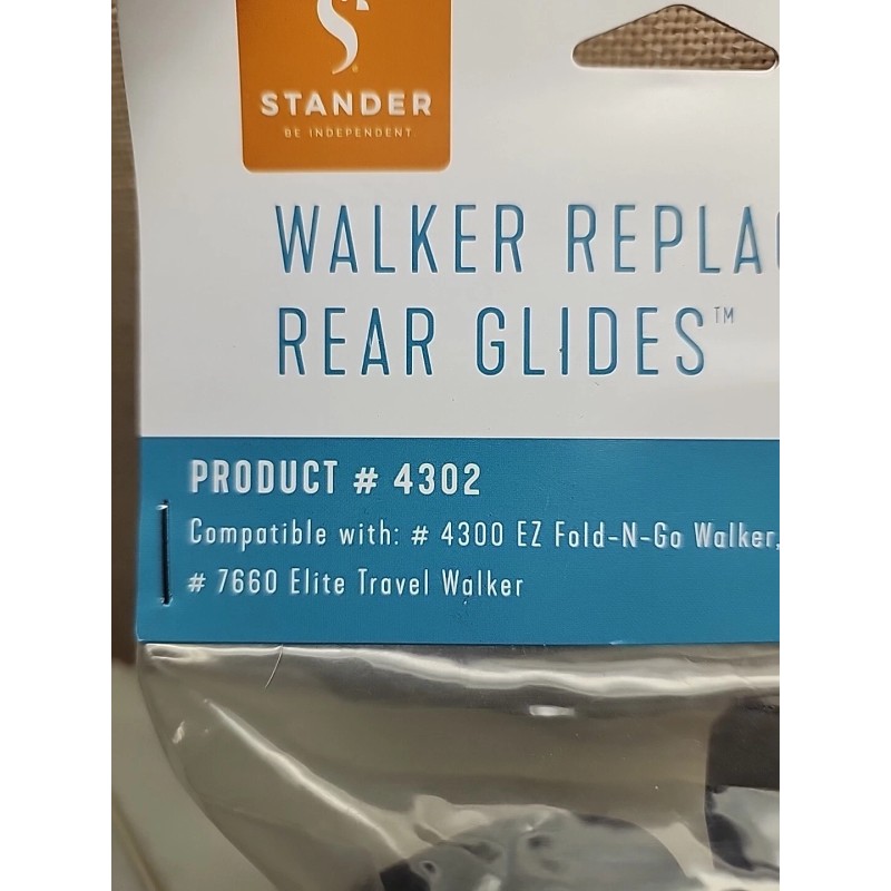 Walker Replacement Rear Glides