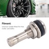 TR416 Tire Valve Stem 1.5 Inch Chrome Plated Clamp In