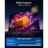8K DisplayPort to HDMI 2.1 Cable 6.6FT - 8K@60Hz 4K@240Hz,