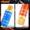 Mgoodoo 4Pcs Oxygen Acetylene Flashback Arrestors Set Torch End Standard