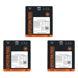 Vegan Mushroom Risotto (Double Serving / 1000KCAL / 3-Meal Pack) | Freeze-Dried Camping & Hiking Food
