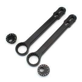 Topteng CNC Aluminum Lowering Link Kit 40mm fit for Kawasaki Ninja 400 2014-2023, Z400 2014-2023, Ninja 250 2013-2023, Z250 2013-2023