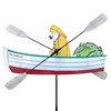 Whirligig Spinner Fisherman 24" – Outdoor Adventure-Themed Design, Weather-Resistant Outdoor