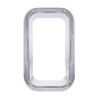 Chrome Plastic Interior View Window Trim Fits Kenworth W900L 1990-05,