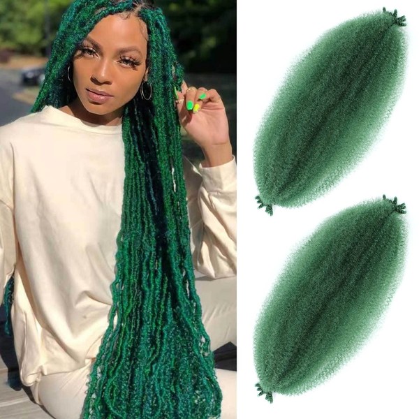 Hbegant Extensiones De Cabello Afro Twist De 76 Cm (2