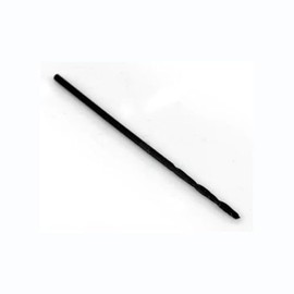 Benchmark Abrasives HSS Black Oxide Jobber Length Drill Bits - 12 Pack (#56, 1-3/4”)