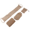 Exfoliating Jute Back Scrubber Concave Convex Surface Gift Package Jute