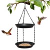 Gute Double Layer Hanging Metal Mesh Bird Feeder Tray -
