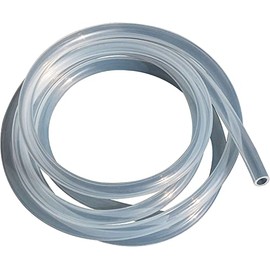 1/2 OD 3/8 ID High Temp Pure Slicone Tubing Food Grade Hose Silicone Platinum Vulcanization Process For Home Brewing Winemaking 12.7MM OD 9.5 MM ID Hardness 60A 10 Feet Clear Silicone Tube