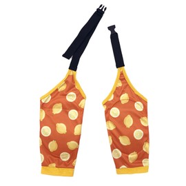 PriPre Knee Protector Pad for Calluses, Dog Brace, Front Elbow Support Wrap, Sleeves for Wounds, Elbow Callus Treatment for Medium Large Dogs With Scarf (Large Lemon)