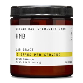 Beyond Raw Chemistry Labs CHL HMB 94.8 Grs Suplemento alimenticio en polvo a base de HMB y vitamina D.