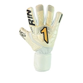 Rinat Egotiko Stellar Turf Goalkeeper Gloves - Golero Sport (White Gold, 7)