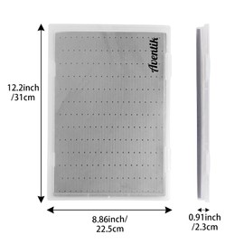 Super Large Capacity Clear Lid Plastic Fishing Box Slim Foam Fly Box Competition Fishing Hook Tackle Box